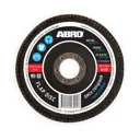 Круг лепестковый торцевой КЛТ1 Abro Р100 125x22.2 мм, 5 шт