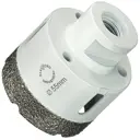 Коронка по керамограниту и камню Diamond Industrial DIDKVP55M14 55 мм