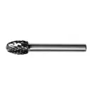 Борфреза по металлу овальная Тип Е Tiger Abrasive Е1016/6DC 10x16 мм хвостовик 6 мм