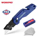 Нож складной Workpro WP211008 нейлоновый корпус 50 мм