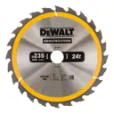 Диск по дереву Dewalt DT1954-QZ Т24 235x30x1.7 мм
