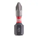 Бита крестовая Milwaukee Shockwave 4932430860 PZ1x25 мм, 2 шт