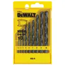 Набор сверл по стали HSS-R Dewalt DT5911-QZ, 10 шт
