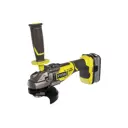 УШМ бесщеточная Ryobi R18AG7-140S, 18 В Li-Ion 1x4 Ач, 125 мм