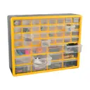 Ящик 44 ячейки 37.50x18x52.20 см Пластик цвет желтый/прозрачный/черный