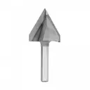 Фреза по дереву пазовая V-образная Delta Tools 06-0099 32x35 мм хвостовик 8 мм