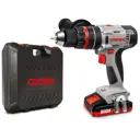 Дрель-шуруповерт аккумуляторная ударная Crown CT21075HMX-2 BMC, 20 В Li-Ion 2x2 Ач