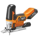 Лобзик аккумуляторный бесщеточный Daewoo DAJ 2621Li Set, 21 В Li-Ion 1x2.5 Ач