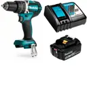 Дрель-шуруповерт аккумуляторная бесщеточная ударная Makita DHP484RT, 18 В Li 1x5 Ач
