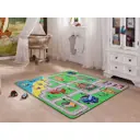 Коврик детский игровой Shahintex Городок 100x133 см