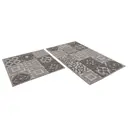 Набор ковриков SHAHINTEX LOOP ITALIANO 802258 48x80+48x50 см цвет серый