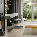 Ламинат Haro Дуб Эмилия светло-серый 32 класс толщина 7 мм с фаской 2.22 м²