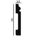 Плинтус напольный Perfect plus P29-1 200x1.30см белый 1 шт
