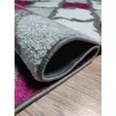 Ковер MAFY Chalasta 80x300 цвет фуксия