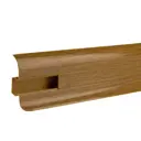 Плинтус напольный Kaiser Бамбук высота 60 мм длина 2.5 м