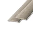 Порог самоклеящийся для напольного покрытия ПВХ 900x30 мм Дуб Белёный