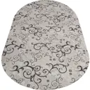 Ковер Нева Тафт Принт 90322 овал 250x300см цвет разноцветный