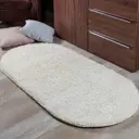 Ковер Витебские Ковры Шегги sh/o/01 овал 200x300 см полипропилен цвет белый
