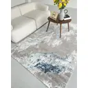 Ковер Laxmi Laxblue 400x200см полиэстер сине-голубой