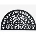 Коврик грязезащитный Meta Classik Fibres резина 45x75 см цвет черный