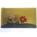 Коврик придверный кокос Meta Classik Fibres 45x75 см цветы