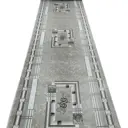 Ковер Круиз 22413 29766 Прямой (1.5) полиэстер 150x450 см