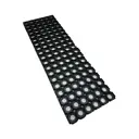 Коврик грязезащитный резиновый Blabar 25x80 см цвет черный
