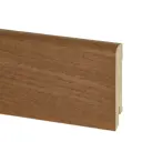 Плинтус напольный Pedross шпон Дуб Коньяк 70x15x2500 мм