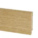 Плинтус напольный Pedross шпон Дуб затертый 70x15x2500 мм