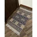 Коврик декоративный L'Cadesi Kilim Usak UK10 Хлопок 60x120 см цвет синий
