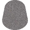 Ковер Белка Сегура Scroll (01_015_18140400) овал 100x300 см синтетические волокна