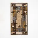 Ковер Люберецкие ковры Мокко 100x200 см джут цвет бежево-коричневый