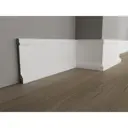 Плинтус напольный Simaland 7731105 пластиковый ударопрочный 2000x16x100 мм белый