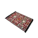Коврик декоративный Melle 80x128 см цвет бордовый 0