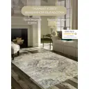 Ковер Cleopatra Мехран 50004 XJ7 X 160x235 см полипропилен цвет бежево-серый