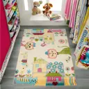 Ковер Agnella Funky Top Aki Grey прямой 160x220 см полипропилен