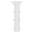 Угол внутренний для плинтуса Line Plast MEGA 100 мм белый глянец 10 шт