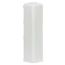 Угол наружный для плинтуса Line Plast MEGA 100 мм белый глянец 10 шт