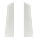 Торцевые для плинтуса Line Plast 67 мм белый 10 шт (5 правых+5 левых)