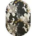 Ковер Белка Сегура Соты 90_38 Овал 200x400 см полиамид