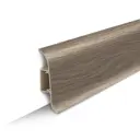 Плинтус напольный Идеал Классик 207 Дуб кофейный_IRC 55x22x2200 мм