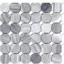 Мозаика Natural Octagon 7M033+7M001-BP мрамор 30.5x30.5 см