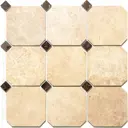 Мозаика Natural Octagon 7M036+7M076-BP мрамор 30.5x30.5 см