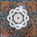 Мозаика Natural Мозаичные ковры и розоны PH-08 мрамор 100x100 см