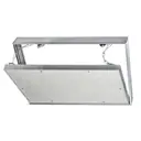 Люк ревизионный скрытый нажимной Эвент ГК ЛКЦ алюминий 25x30 см