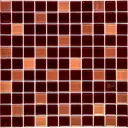 Мозаика Natural Растяжки цветов 20 мм CPM-211-1 стекло 30x30 см
