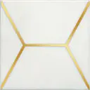 Декор Kerama Marazzi Витраж MP000021781 15x15см глянцевый белый