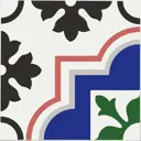 Декор Kerama Marazzi Ателье MP000015309 20x20см матовый разноцветный