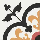 Декор Kerama Marazzi Ателье MP000015313 20x20см матовый разноцветный