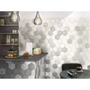 Керамическая вставка Kerama Marazzi Тюрен серый4 12x10.4см